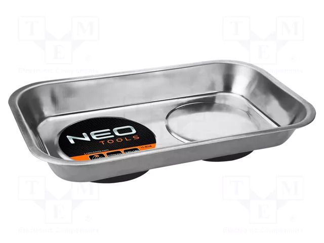 Bowl with magnet; stainless steel NEO TOOLS NEO-11-614