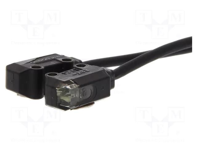 Sensor: photoelectric; Range: 2m; NPN; DARK-ON; Usup: 12÷24VDC; 30mA OMRON E3T-ST32-2M