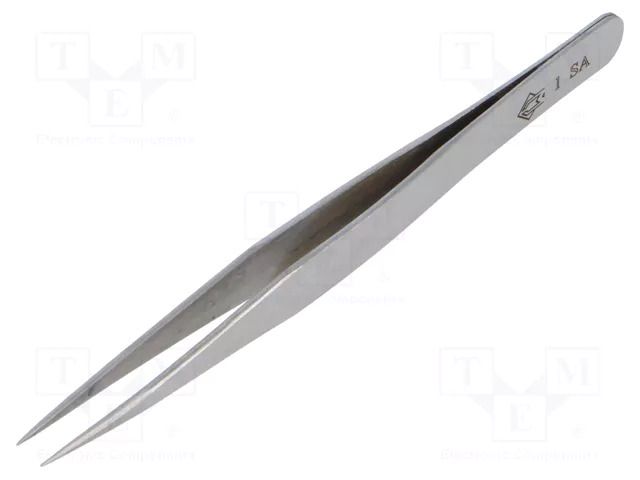 Tweezers; 120mm; for precision works; Blade tip shape: sharp PIERGIACOMI PG-1-SA