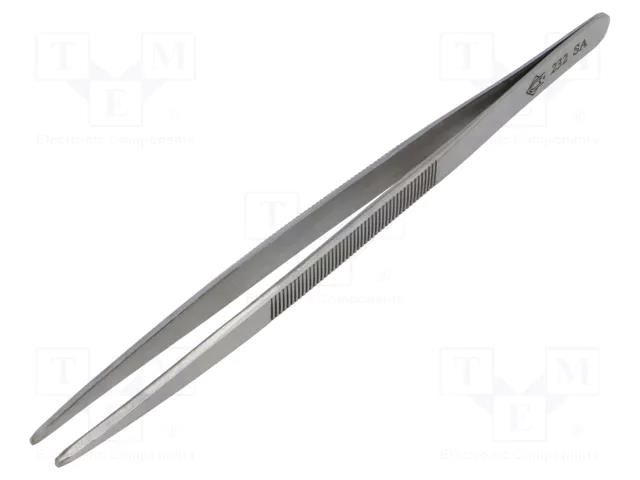 Tweezers; 150mm; Blade tip shape: flat; universal PIERGIACOMI PG-232-SA