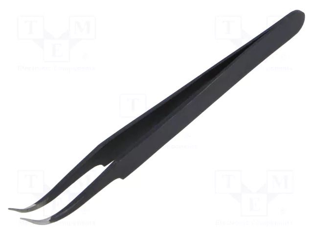 Tweezers; Blade tip shape: hook; Tweezers len: 120mm; ESD PIERGIACOMI PG-7-SA-ESD