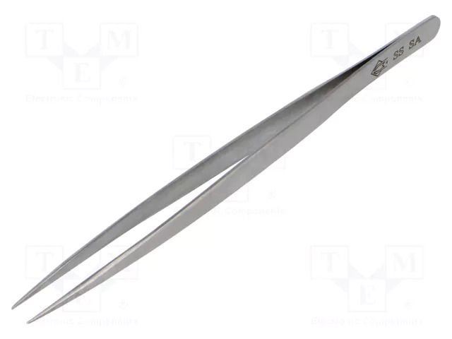 Tweezers; 140mm; for precision works; Blade tip shape: sharp PIERGIACOMI PG-SS-SA
