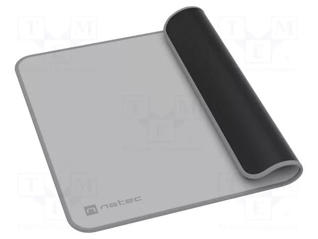 Pad; grey; mouse; Features: water resistant; 300x250x2.5mm NATEC NPO-2086