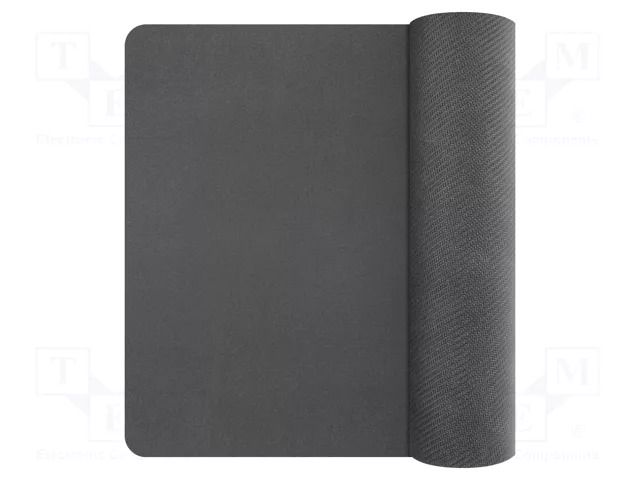 Pad; black; mouse; labelling-friendly surface; 250x210x2mm; 1pcs. NATEC NPP-2039