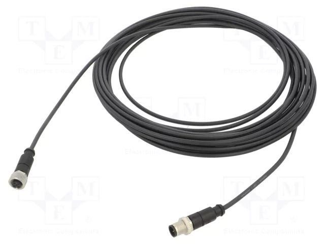 Cable: for sensors/automation; PIN: 4; plug; PUR; 10m HARTING C21320000000024