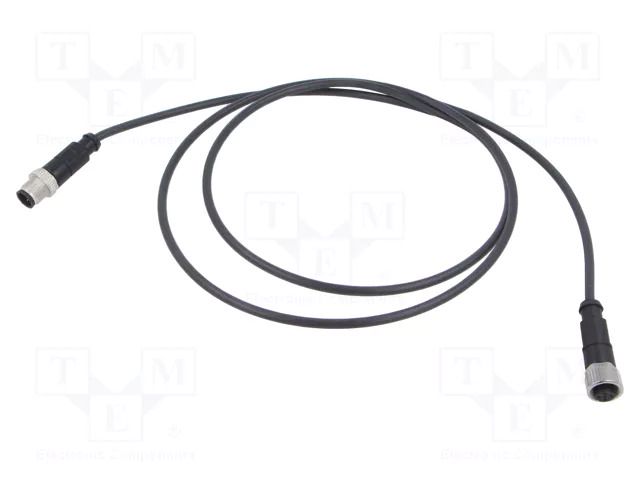 Cable: for sensors/automation; PIN: 5; plug; PUR; 1.5m HARTING C21320000000030
