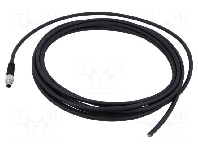 Cable: for sensors/automation; PIN: 7; shielded,with leads; 5m BINDER 79-1421-15-07