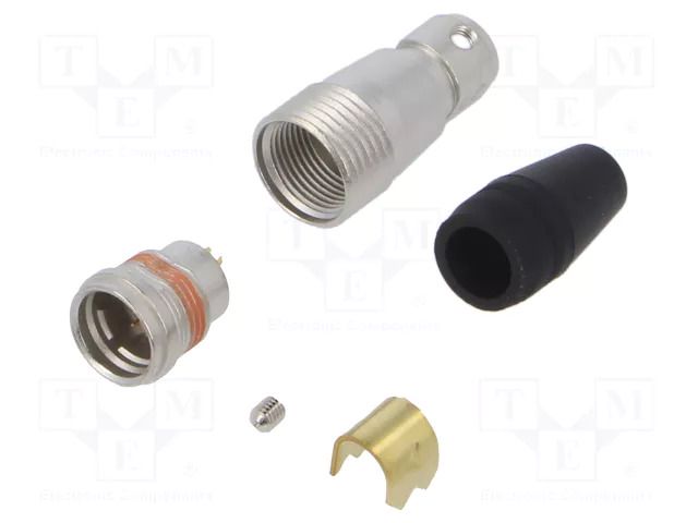Connector: circular; push-pull; plug; PIN: 6; 1A; HR25; gold-plated HIROSE HR25A-7J-6P