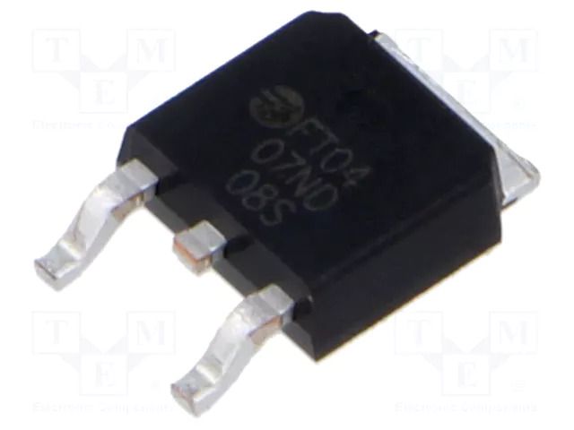 Triac; 800V; 4A; DPAK; Igt: 5mA; Ifsm: 33A FAGOR FT0407ND00TR