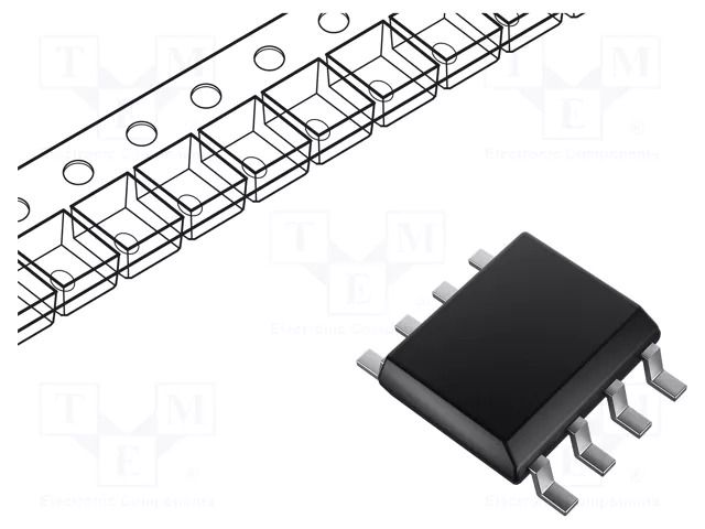 IC: instrumentation amplifier; SOT23-8; Interface: I2C,SMBus TEXAS INSTRUMENTS INA219AIDCNR