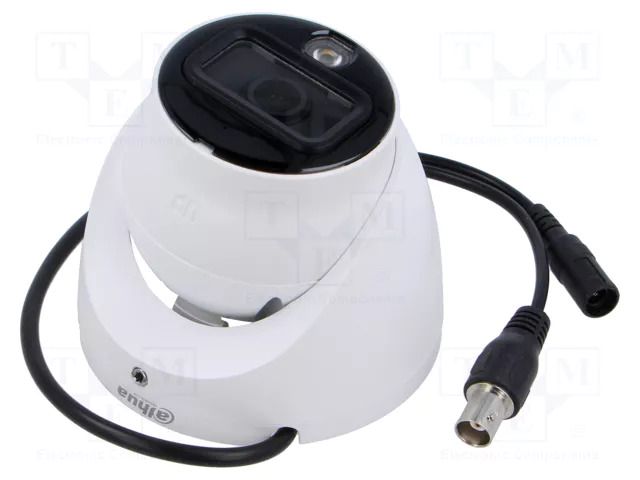 Camera: CCTV IP; Kind of camera: twistable; 2Mpx; Angle: 102°; IP67 DAHUA 6923172591852