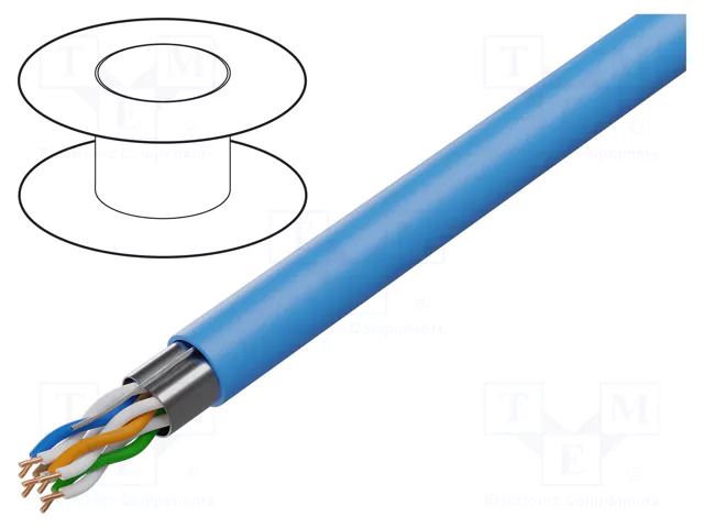 Wire; F/UTP; 4x2x24AWG; industrial Ethernet,outdoor; 5e; wire; Cu BELDEN 7919A.0061000