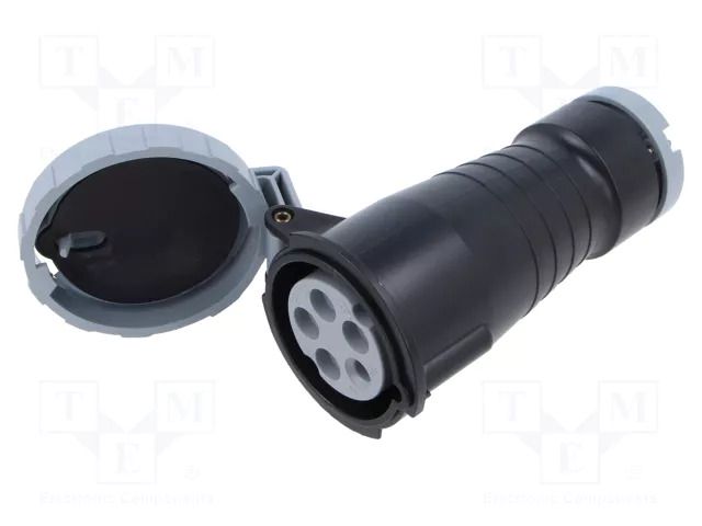 Connector: AC supply 3-phase; plug; female; PIN: 5; 16A; IP&S; IP69K AMPHENOL 2CMA166574R1000