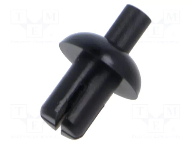 Rivet; polyamide; L.rivet: 7.1mm; black; push-in DREMEC DR8G4055.0X5.0B