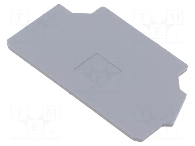 End piece; Entrelec; grey TE Connectivity 1SNA116951R1500