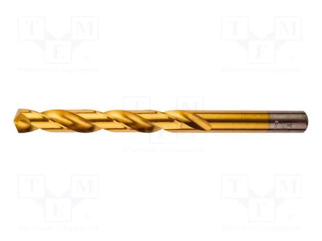 Drill bit; for metal; Ø: 10mm; high speed steel GRAPHITE 57H154