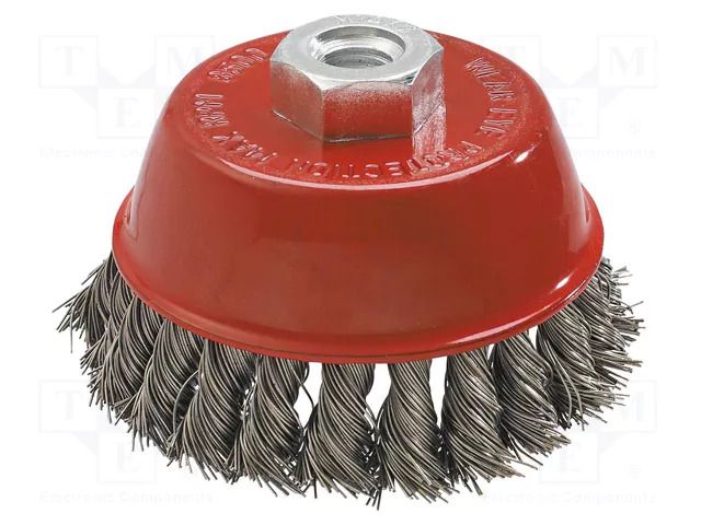 Cup brush; 65mm; steel,acid resistant steel,stainless steel GRAPHITE 57H581