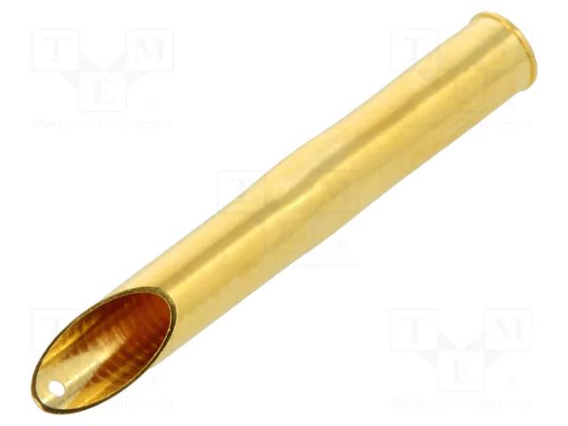 Test probe socket; gold-plated; KS-113; L: 23mm; test needles INGUN KS-11323