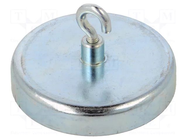 Magnet: permanent; hard ferrite; 280N; 57mm; with hook ELESA+GANTER GN50.6-HF-57-A