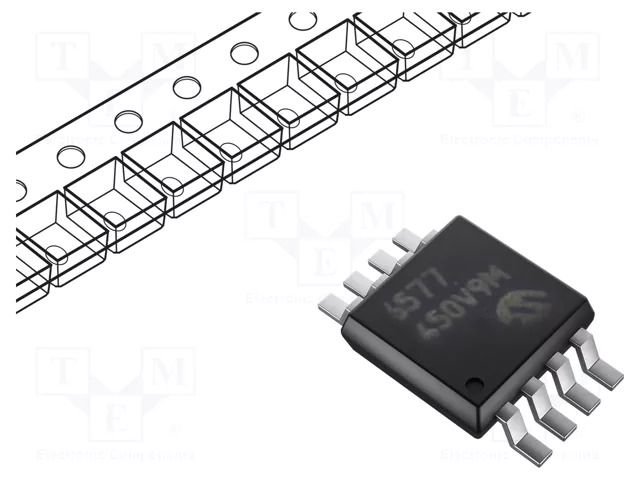 IC: comparator; low-power; Cmp: 2; 40ns; 1.8÷5.5V; SMT; MSOP8; 75dB MICROCHIP TECHNOLOGY MCP6572T-E/MS
