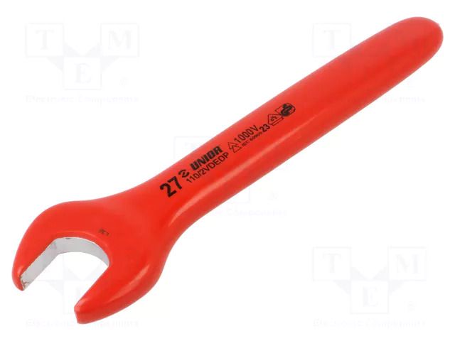Wrench; insulated,single sided,spanner; 27mm; 110/2VDEDP UNIOR UNIOR-617802