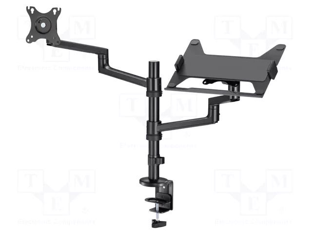 Holder; 8kg; 17÷32"; Standard: 75x75mm,100x100mm GEMBIRD MA-DA-04