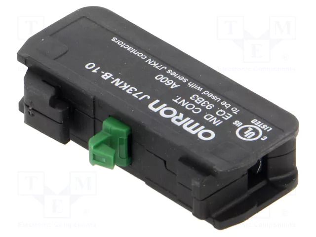 Auxiliary contacts; Leads: screw terminals; Contacts: NO OMRON J73KN-B-10