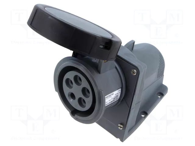 Connector: AC supply 3-phase; socket; female; 20A; IP&S; IEC 60309 AMPHENOL 2CMA101231R1000