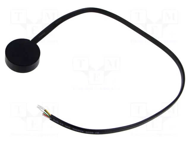 RFID reader; 9.5÷24V; UART; buzzer,LED status indicator; Ø36.2mm DREXIA RS-H3-06P-BZ