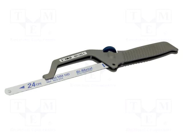 Mini saw frame; metal; Blade len: 250mm; 24teeth/inch; L: 330mm IRIMO SA.801-145-1