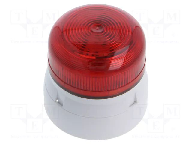 Signaller: lighting; flashing light; white; Flashguard; 230VAC KLAXON SIGNALS QBS-0310