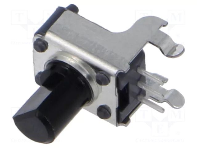 Potentiometer: shaft; single turn,horizontal; 10kΩ; ±20%; 6mm ALPS RK09K1110AK4