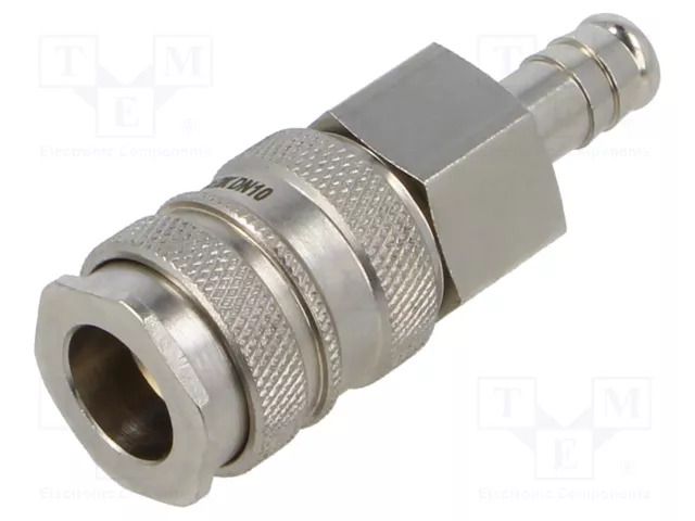 Quick connection coupling; straight; Seal: NBR caoutchouc PNEUMAT S27-W10