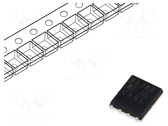 Transistor: N-MOSFET; TrenchFET®; unipolar; 30V; 30A; Idm: 90A; 11W VISHAY SIRA28BDP-T1-GE3