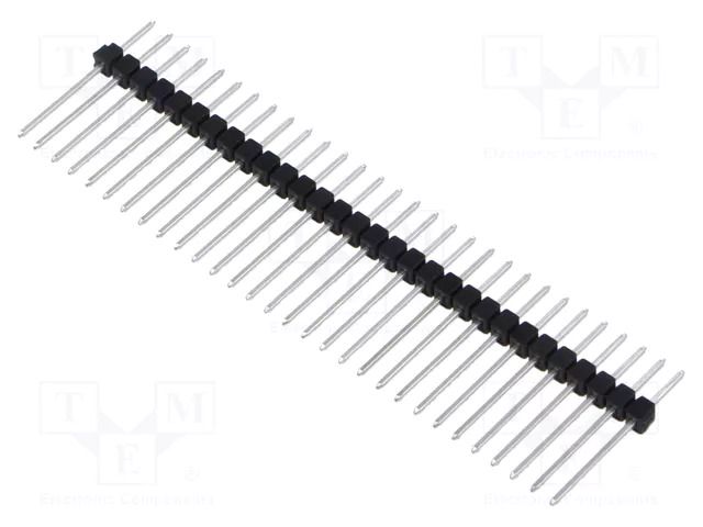 Connector: pin strips; pin header; male; PIN: 36; 3A; 250V; THT; 1x36 FISCHER ELEKTRONIK SL1.128.36.Z