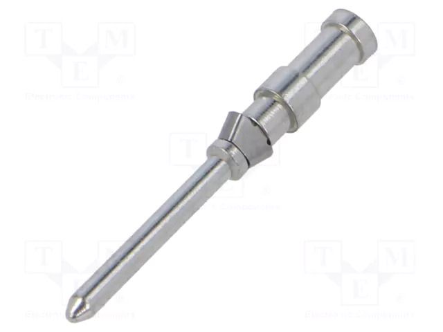 Contact; male; CD; tinned; 0.75mm2; turned contacts; crimped; 10A ILME CDMS0.7