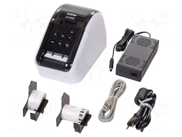 Label printer; Interface: USB 2.0,WiFi; Resolution: 300dpi BROTHER BR-QL810W