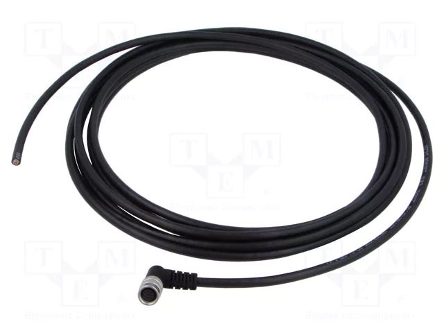 Cable: for sensors/automation; PIN: 8; shielded,with leads; 5m BINDER 79-1426-75-08