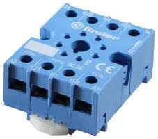 SOCKET, DIN/SURFACE, 8 PIN, RELAY 90.26SMA