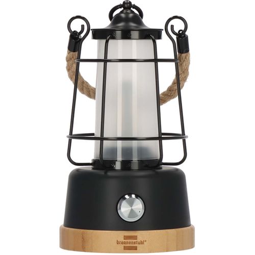 Rechargeable camping lamp CAL 1 with hemp rope and bamboo base (370 lm, IP44, burn time up to 75h, dimmable, adjustable light color) 1171800 4007123681228