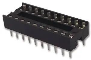 SOCKET IC, DIL, TUBE/24, 20WAY, PK24 MC-2227-20-03-F1