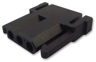 CONNECTOR HOUSING, PLUG, 3 WAY, NYLON TST03PF00