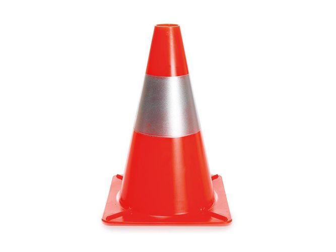 Red/silver reflective cone - 30 cm 1190-30R 5410329758875