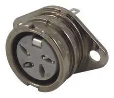 SOCKET, DIN, LOCKING, 4PIN 593-0400