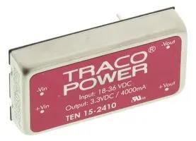 CONVERTER, DC/DC, 15W, 3.3V TEN 15-2410