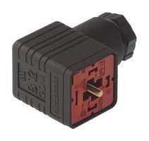 RECTANGULAR CONN, RCPT, 3+PE, SCREW GDM 3011 J BLACK