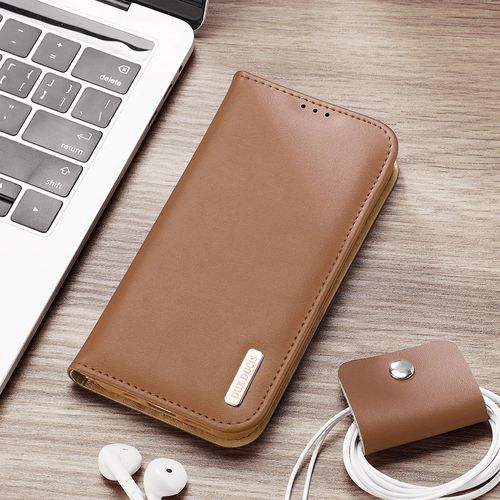 Dux Ducis Hivo Leather Flip Cover Genuine Leather Wallet for Cards and Documents iPhone 14 Plus Black, Dux Ducis 6934913034996 6934913034996