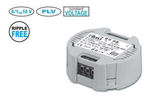 Светодиодный контроллер 55W/110W, 12V/24V, 4.58A, DIP SWITCH, PWM, PUSH, 1-10V, TCI 120300