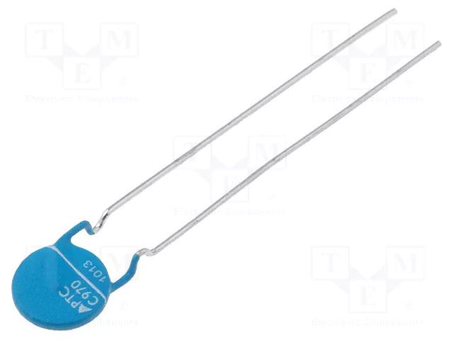 Fuse: PTC thermistor; 150mA; 24V; ceramic; 5mm; Ø0.6x35mm EPCOS / TDK B59970C0120A070