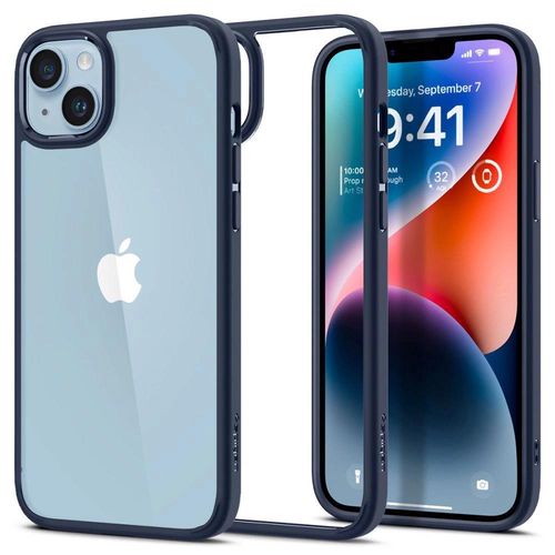 Spigen Ultra Hybrid iPhone 14 Plus Case - Blue, Spigen 8809811864120 8809811864120